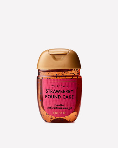 Bath & Body Works Strawberry Pound Cake PocketBac Hand Sanitizer