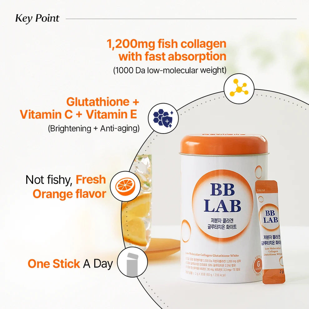 Nutrione - BB LAB Low Molecular Collagen Glutathione White