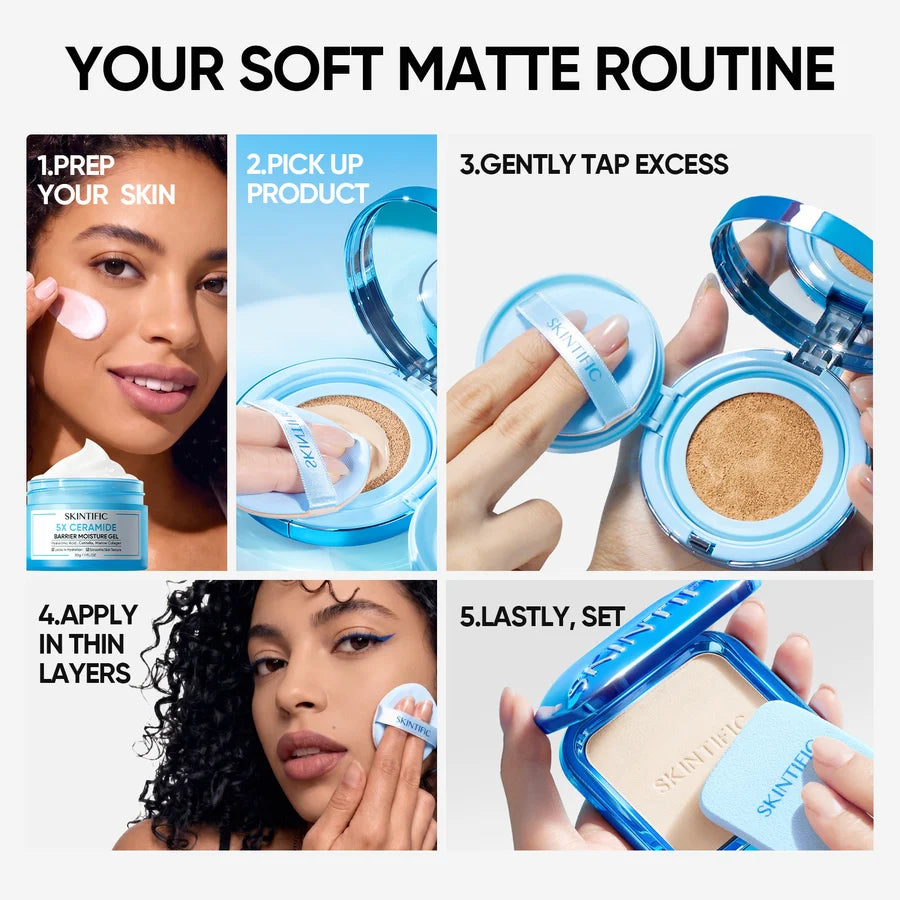 Skintific Matte Cushion Foundation