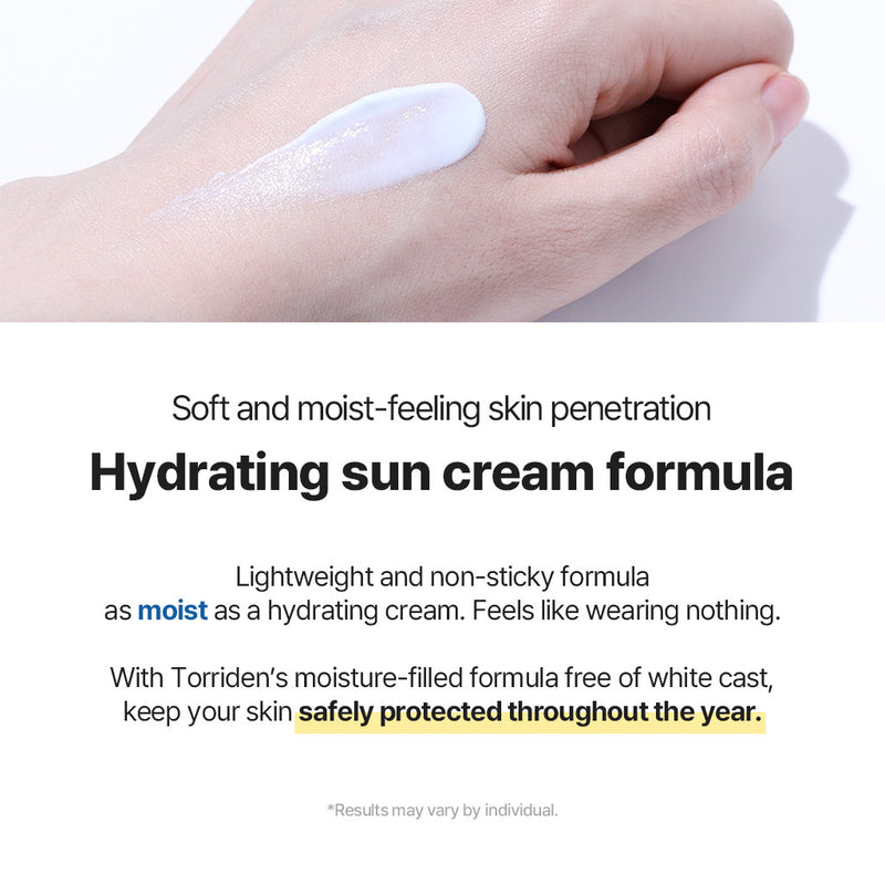 Torriden DIVE IN Low Molecular Watery Moisture Sun Cream