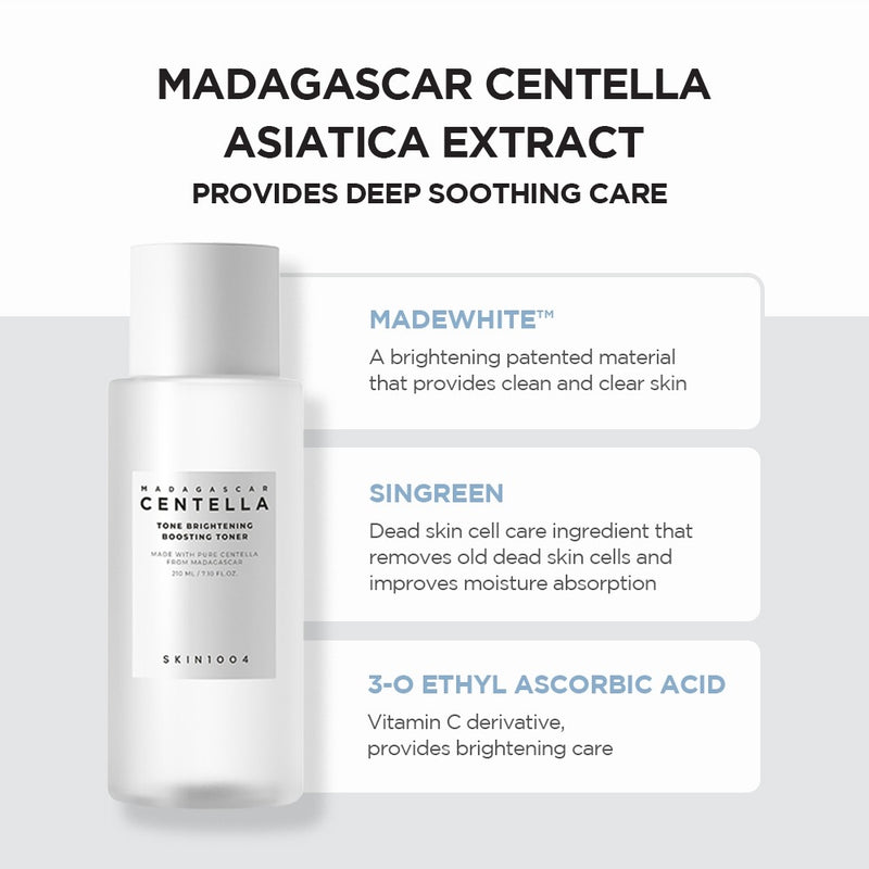 Skin1004 Madagscar Centella Tone Brightening Boosting Toner