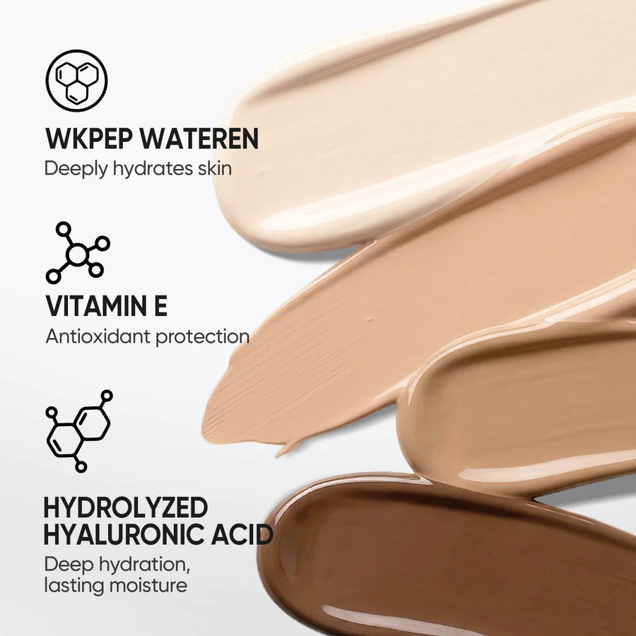 Skintific Cover Glow Perfect Pink Cushion Full Coverage Foundation