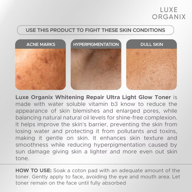 Luxe Organix Whitening Repair Bundle