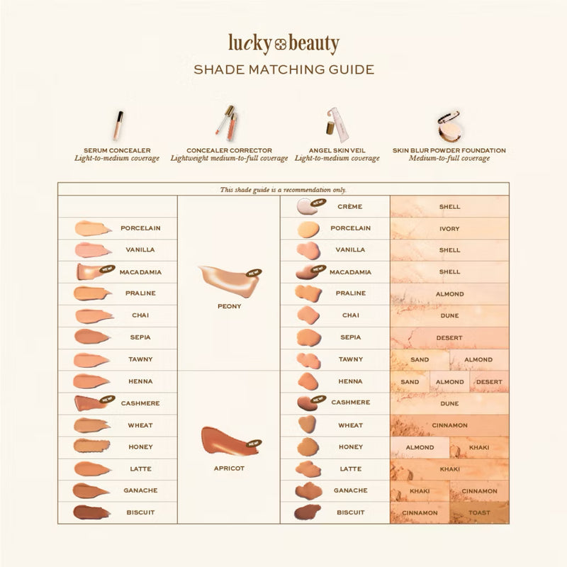 Lucky Beauty Skin Blur Powder Foundation