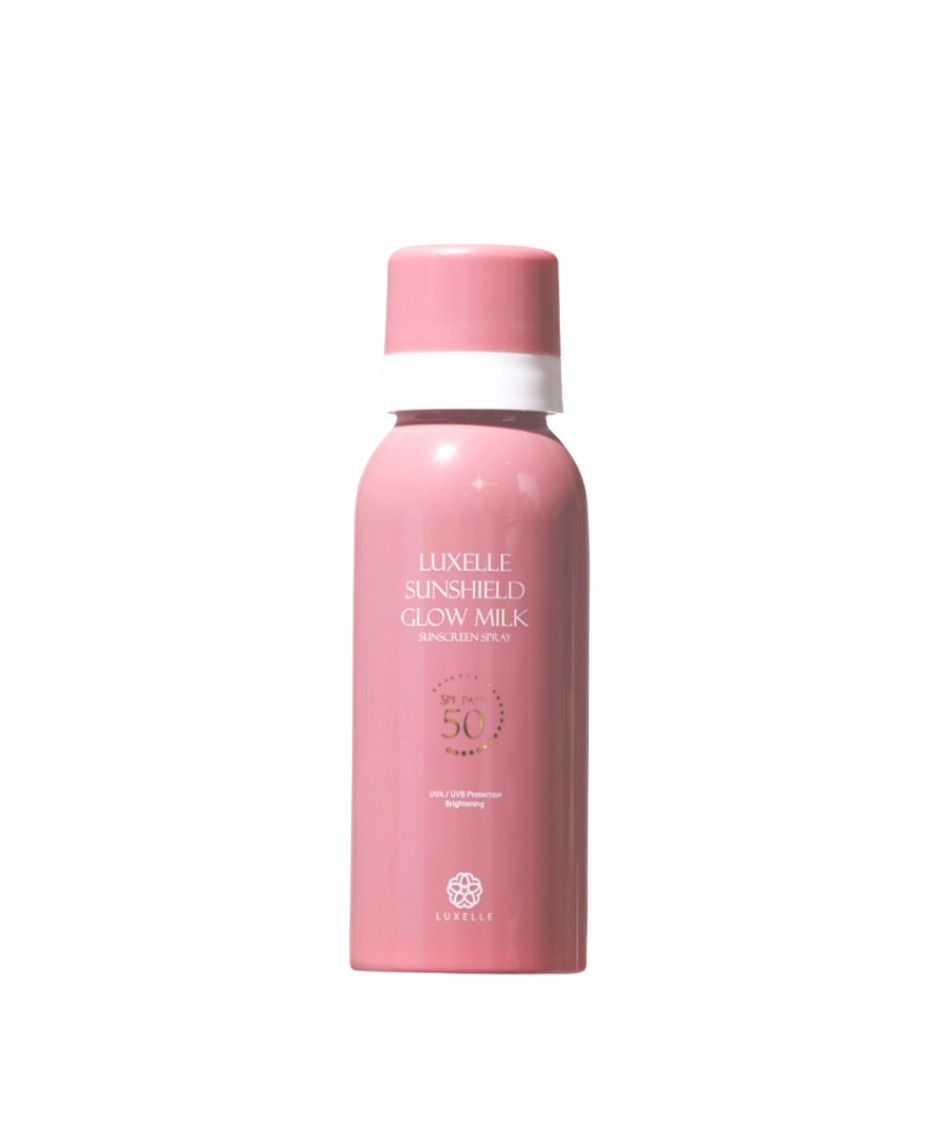 Luxelle Sunshield Glow Milk Sunscreen Spray