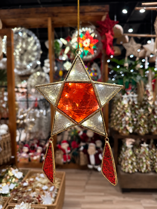 Kultura Mini Star Parol with LED light