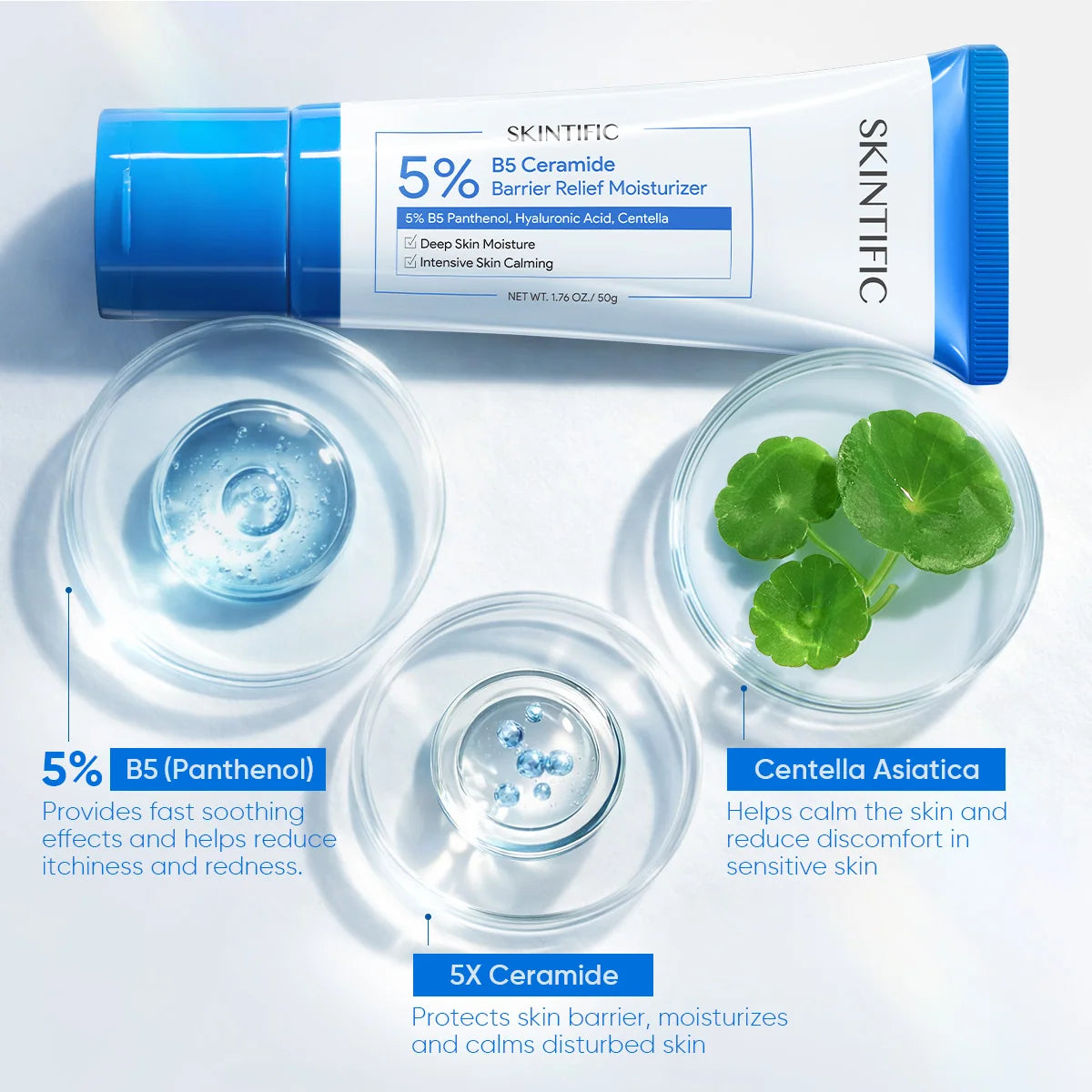 Skintific 5% B5 Ceramide Barrier Relief Moisturizer
