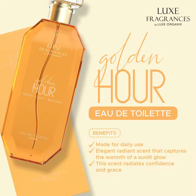 Luxe Fragrances in Golden Hour