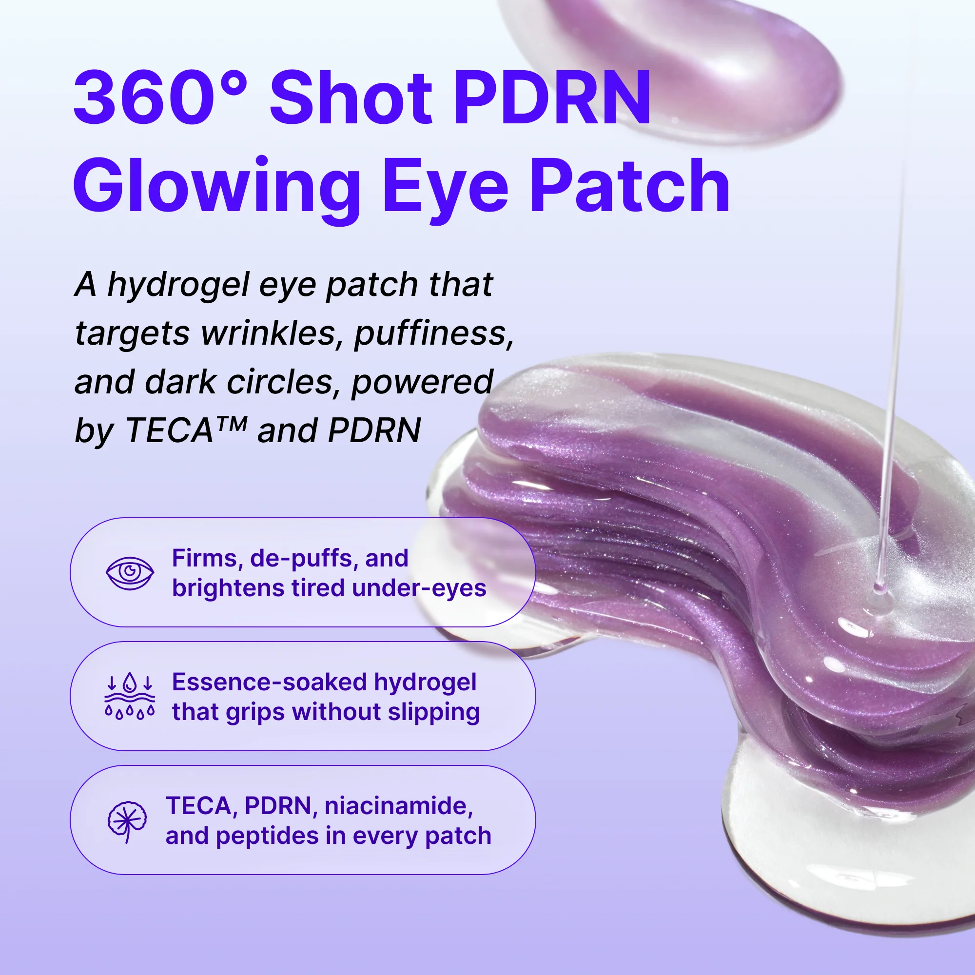 Centellian24 360º Shot PDRN glowing eye patch 1 pair