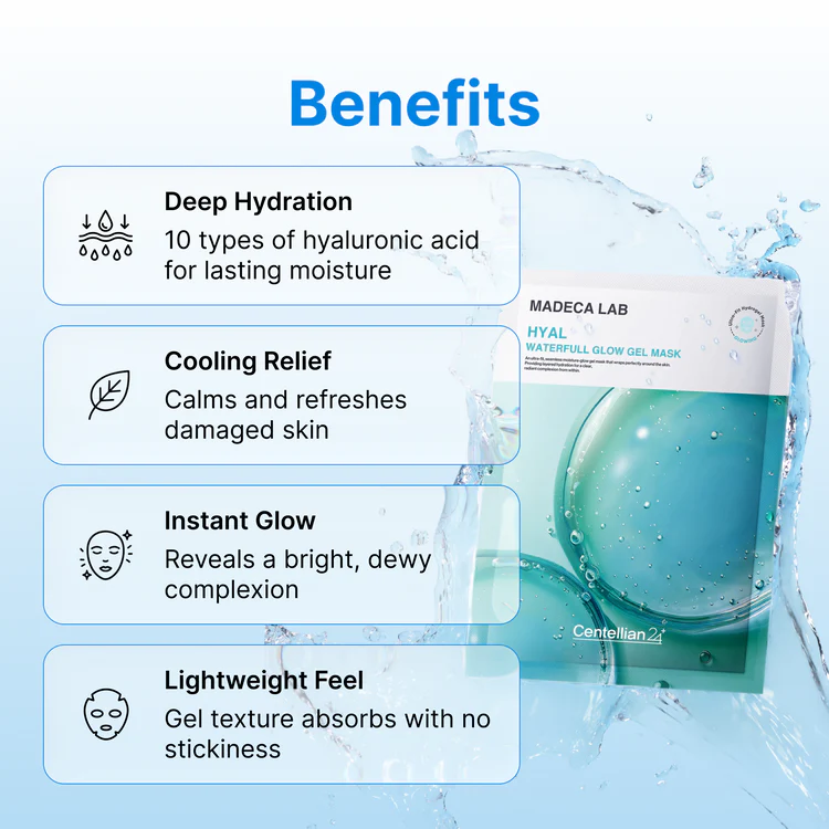 Centellian24 Madeca Lab HYAL Waterfull Glow Gel Mask