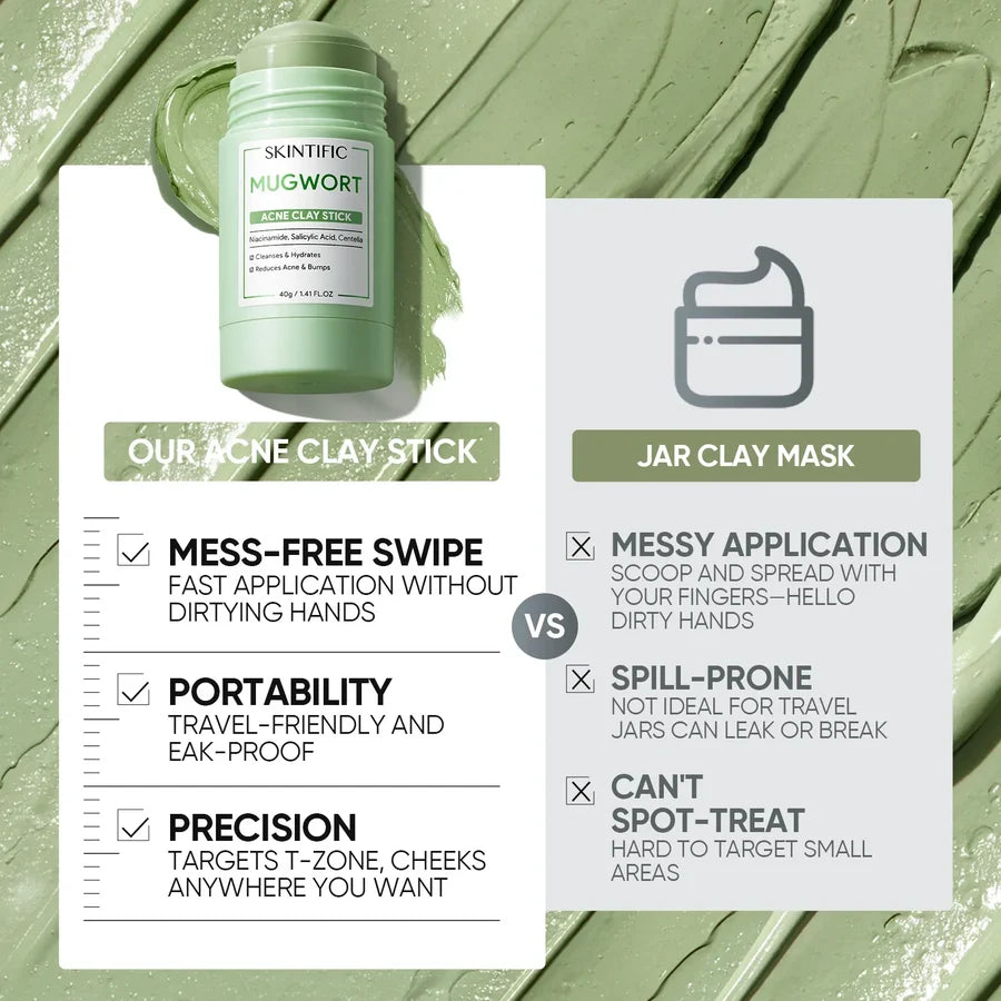 Skintific Mugwort Acne Clay Stick