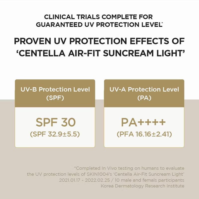 Skin1004 Centella Air-Fit Suncream SPF30 PA++