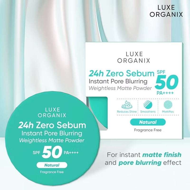 Luxe Organix UV Matte Powder