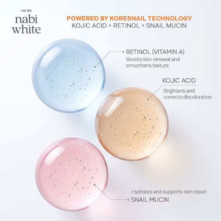 Nabi White Ultra Glass Skin Serum Bar Soap 3x65g