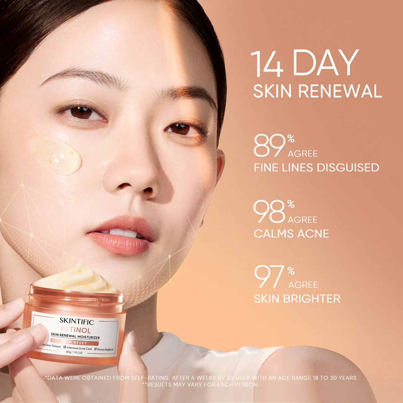 Skintific Gentle Retinol Moisturizer 30g