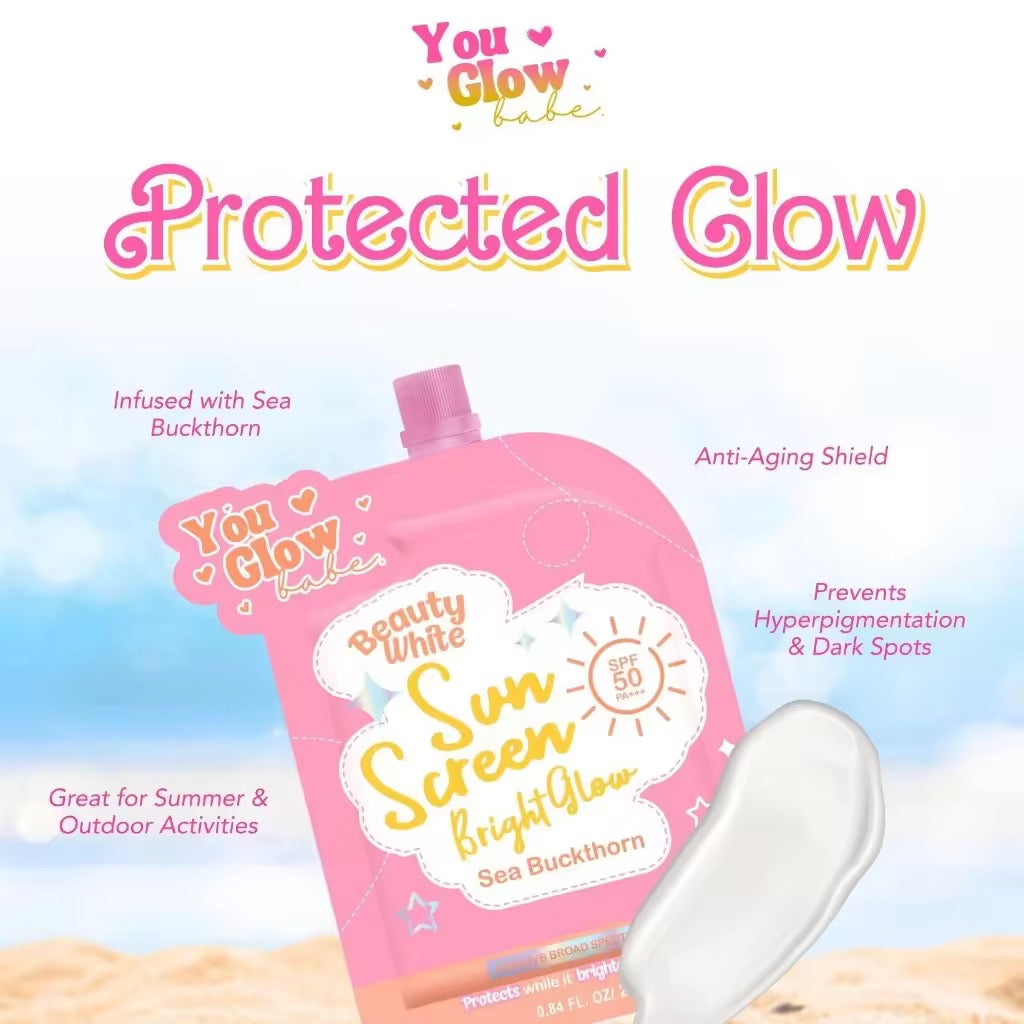 You Glow Babe Beauty White Sunscreen SPF50 PA+++