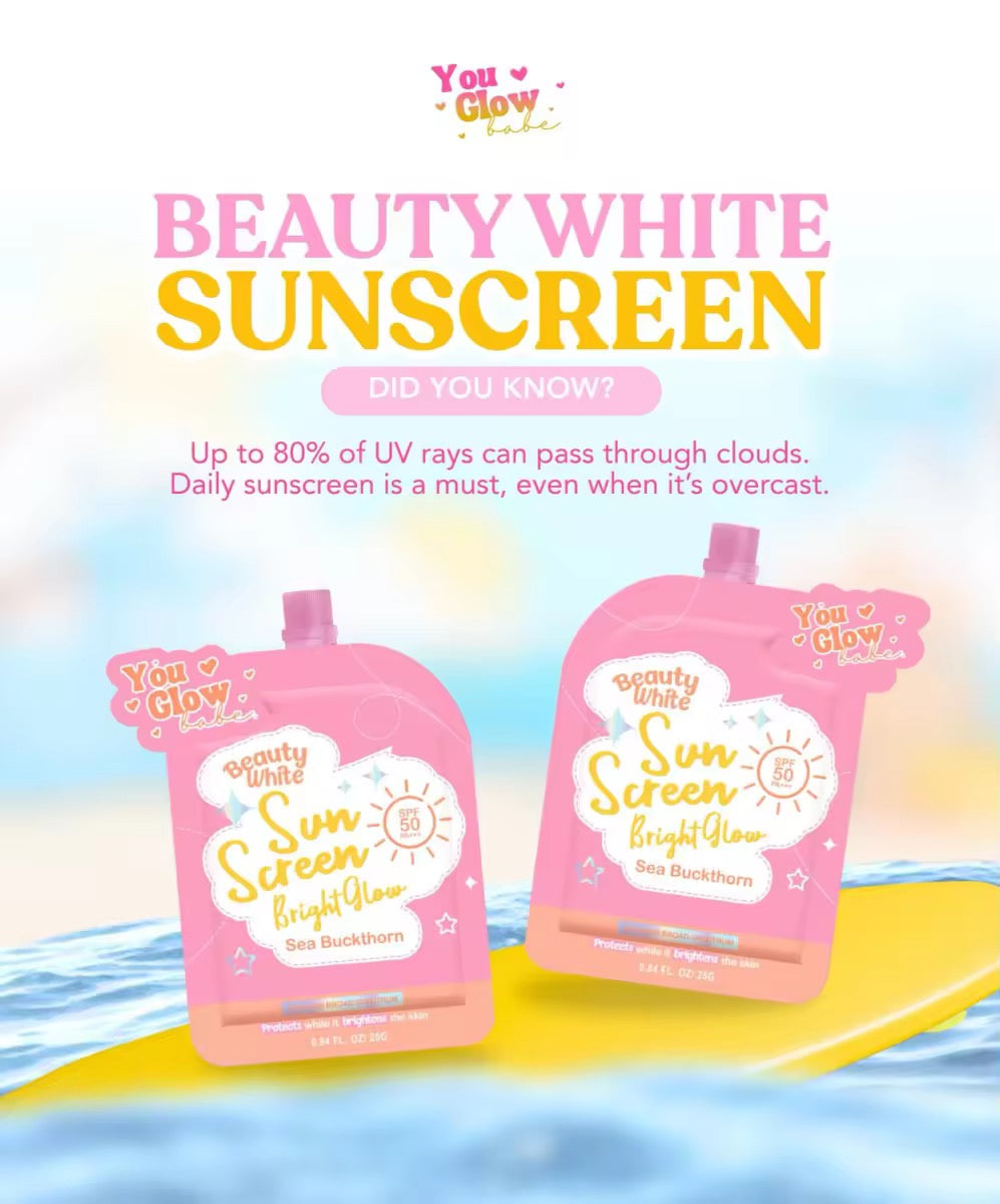 You Glow Babe Beauty White Sunscreen SPF50 PA+++