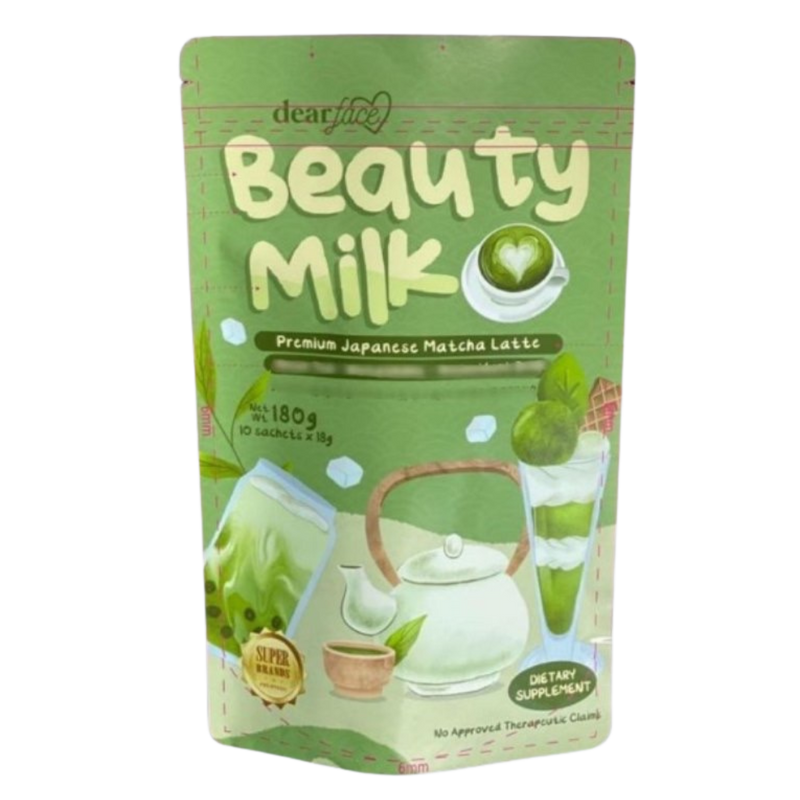 Dear Face Beauty Milk Matcha