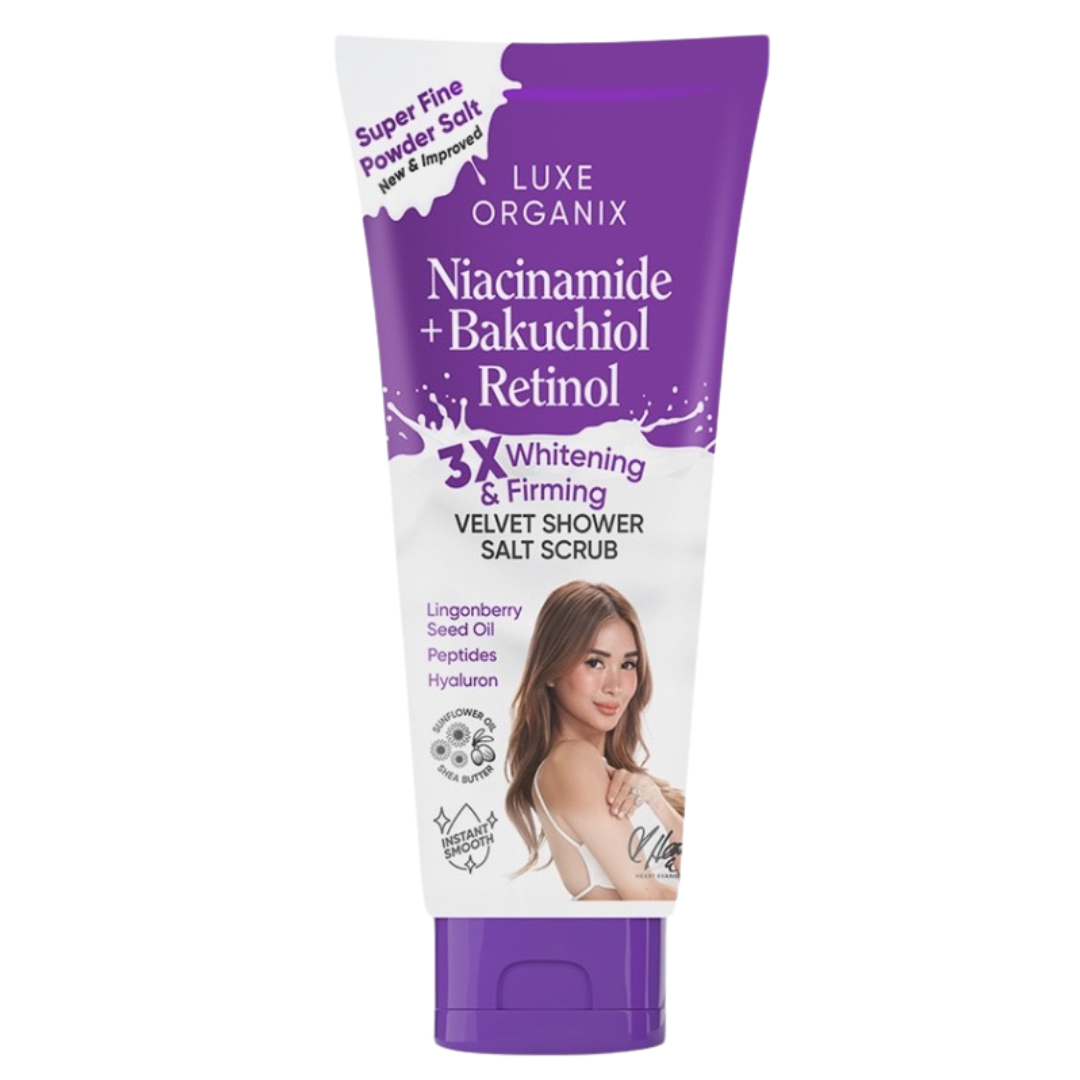 Luxe Organix Velvet Shower Scrub