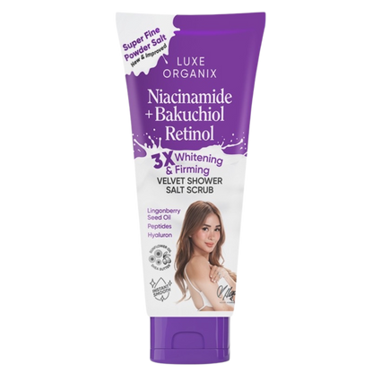 Luxe Organix Velvet Shower Scrub