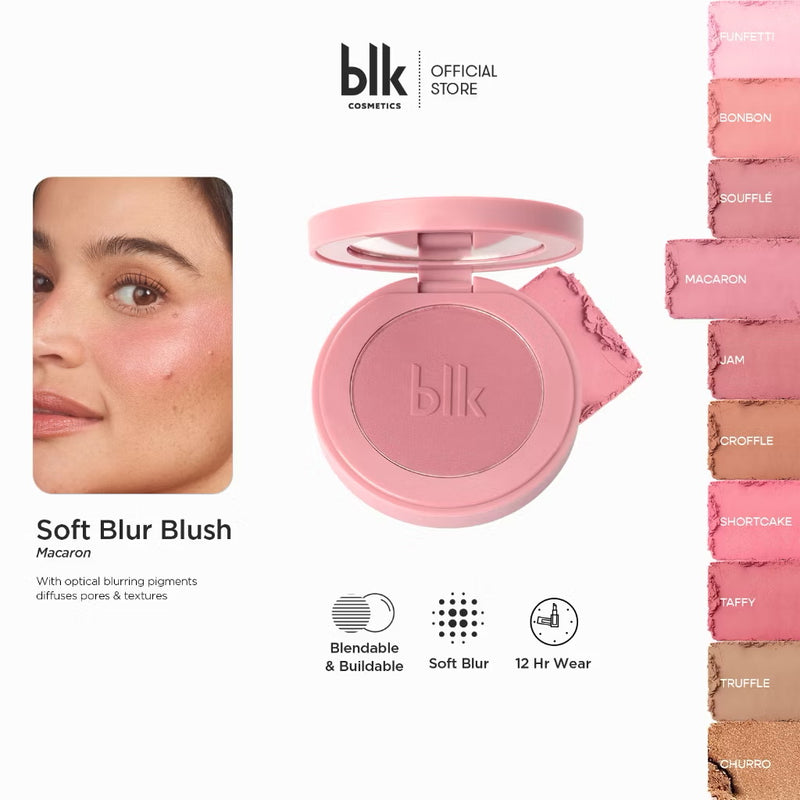 BLK Cosmetics Soft Blur Powder Blush