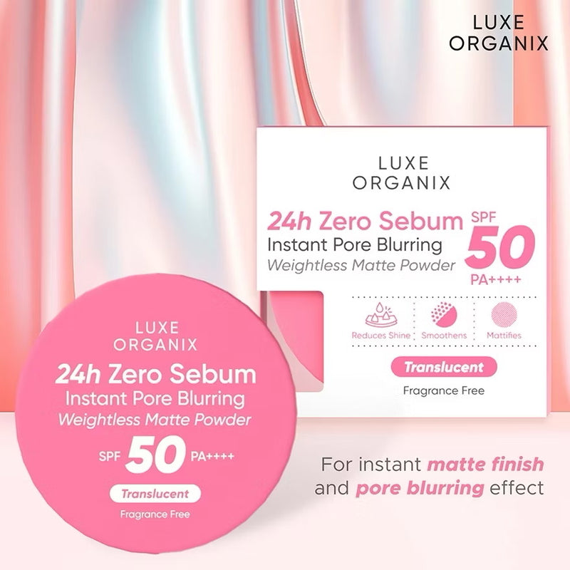 Luxe Organix UV Matte Powder
