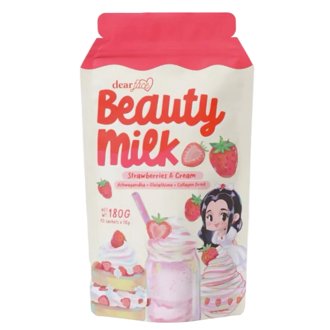 Dear Face Beauty Milk Strawberries and Cream