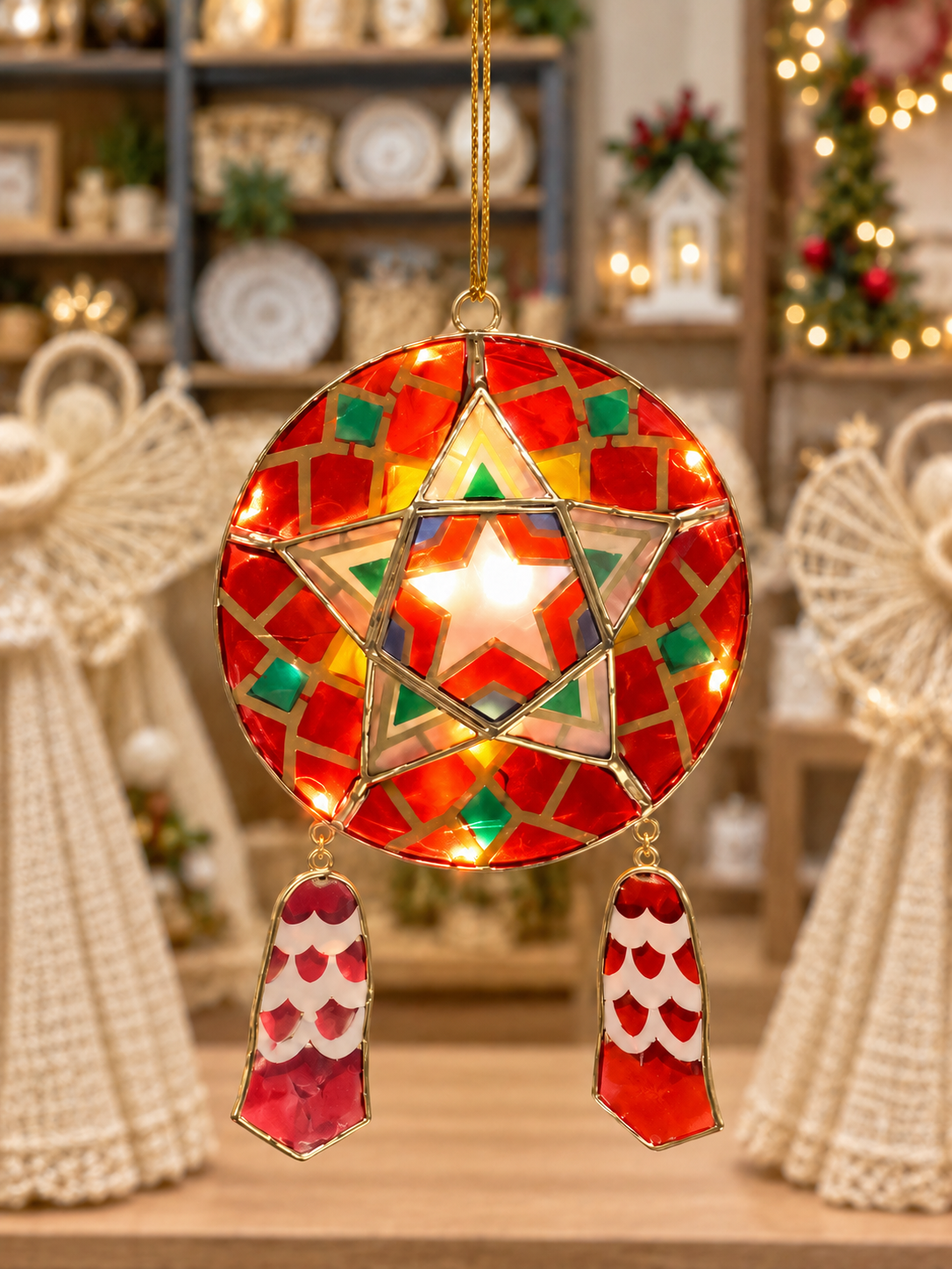 Kultura Mini Parol with LED Light