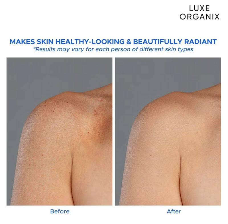 Luxe Organix Milk Gluta + Ceramide Whitening Serum Body Wash