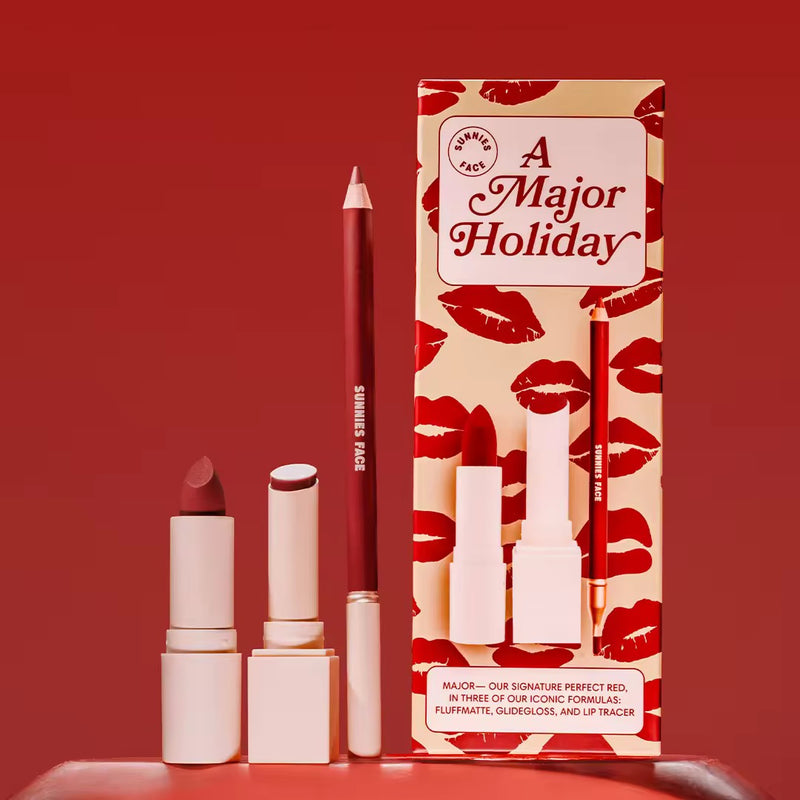 The Sunnies Face A Major Holiday Lip Kit + Mystery Gift