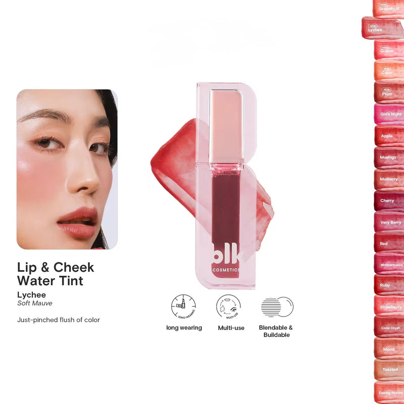 BLK Cosmetics Fresh Lip and Cheek Water Tint