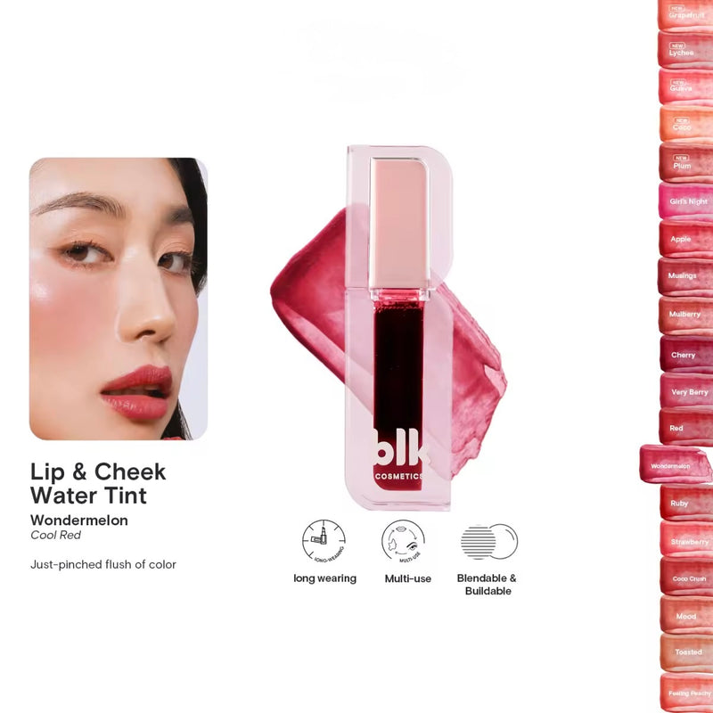 BLK Cosmetics Fresh Lip and Cheek Water Tint