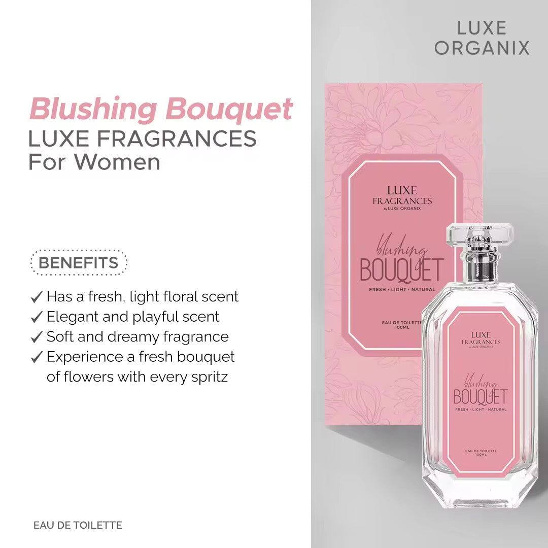 Luxe Fragrances in Blushing Bouquet