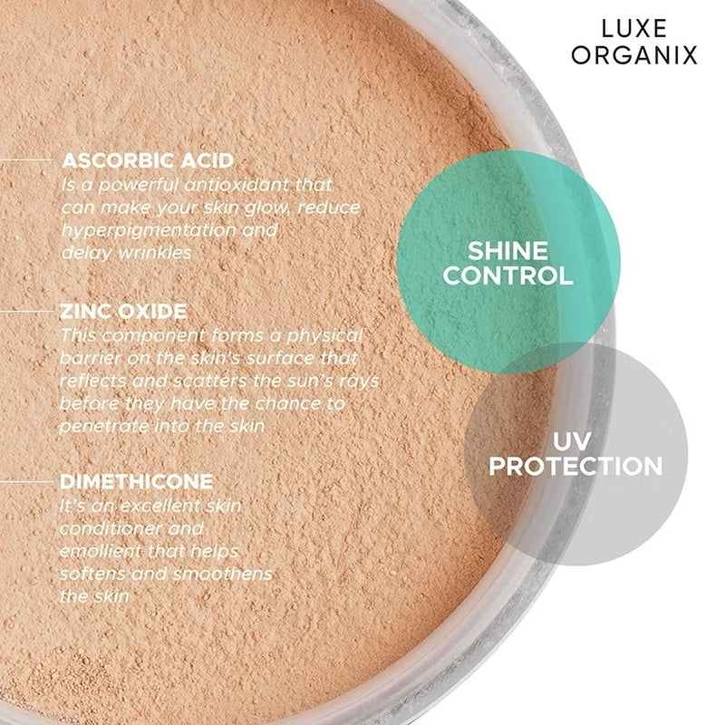 Luxe Organix UV Matte Powder