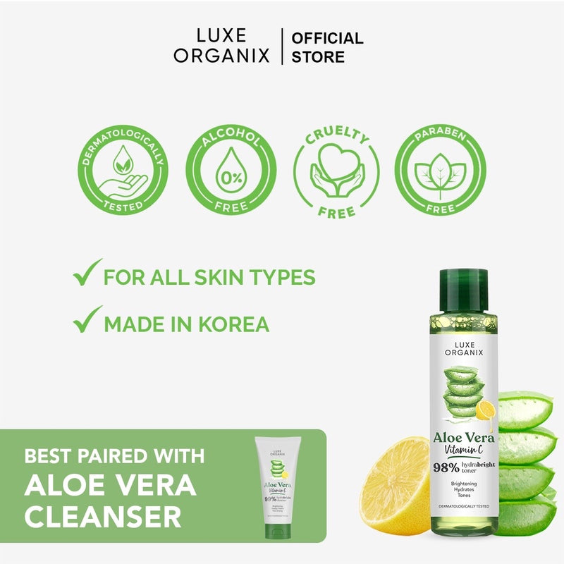 Luxe Organix Aloe Vera Vitamin C Toner