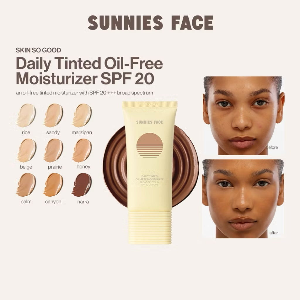 Sunnies Face Skin So Good Daily Tinted Oil-Free Moisturizer
