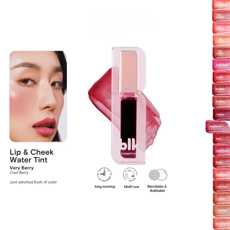 BLK Cosmetics Fresh Lip and Cheek Water Tint
