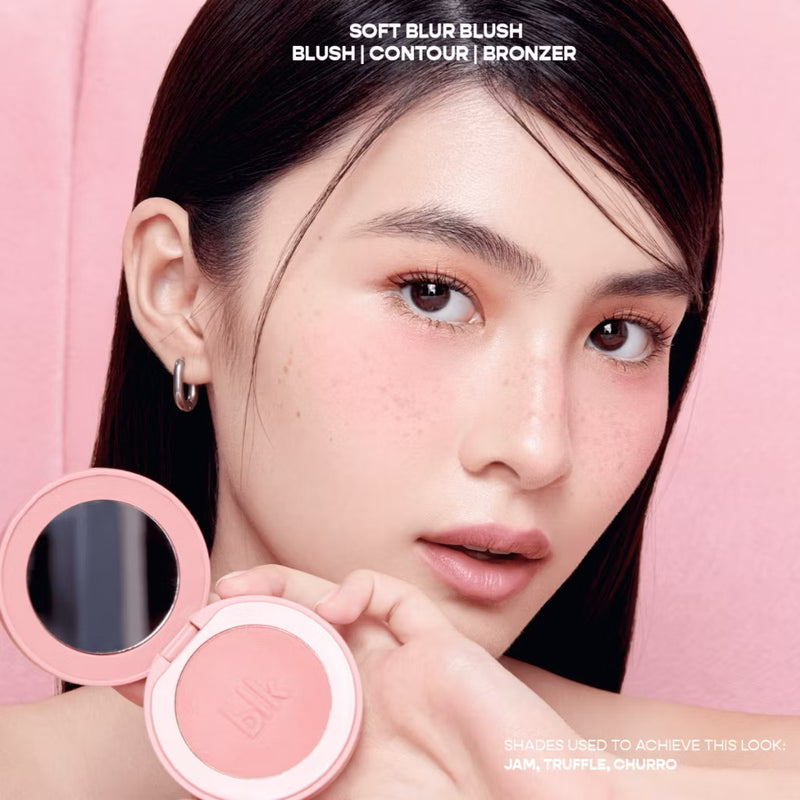 BLK Cosmetics Soft Blur Powder Blush
