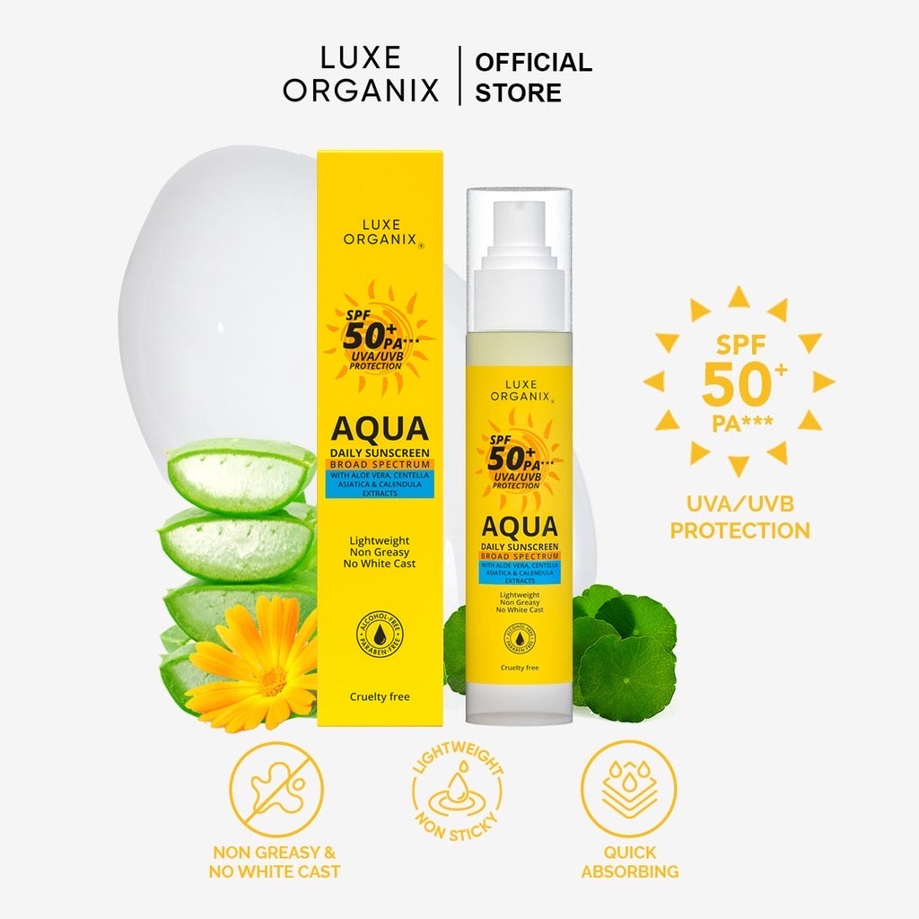 Luxe Organix Aqua Daily Sunscreen