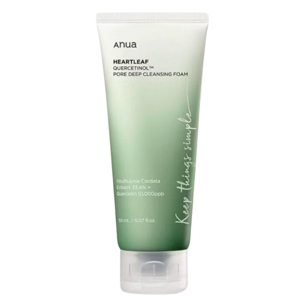 Anua Heartleaf Quercetinol Pore Deep Cleansing Foam 150ml