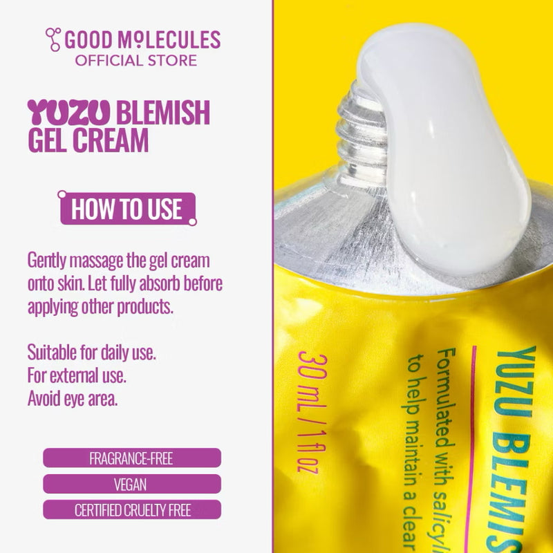 Good Molecules Yuzu Blemish Gel Cream