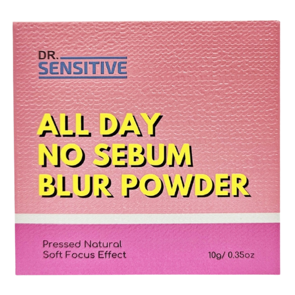 Dr. Sensitive All Day No Sebum Blur Pressed Powder