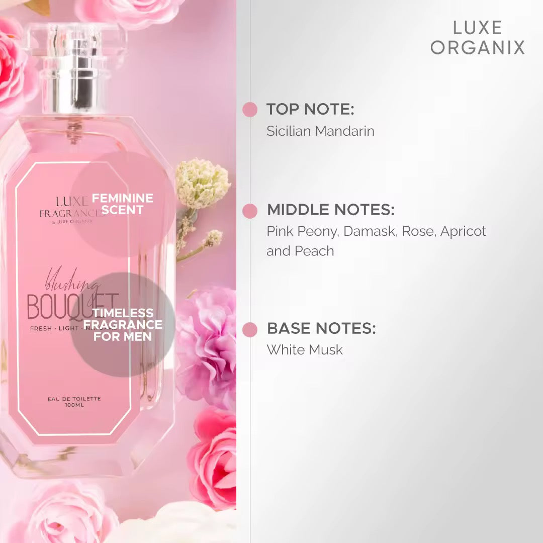 Luxe Fragrances in Blushing Bouquet