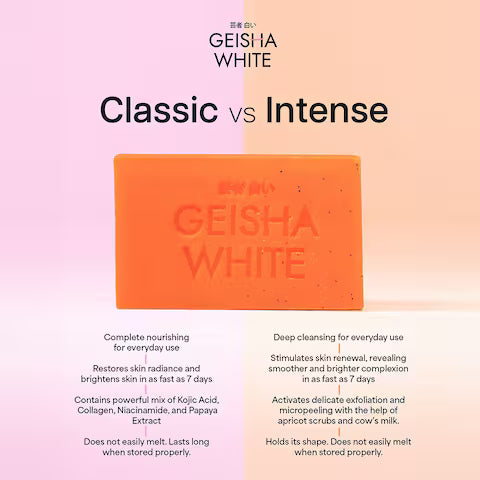 Geisha White Classic Bar 65g x3