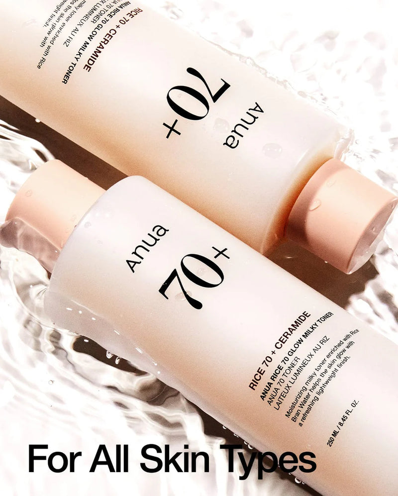 Anua Rice 70+ Glow Milky Toner