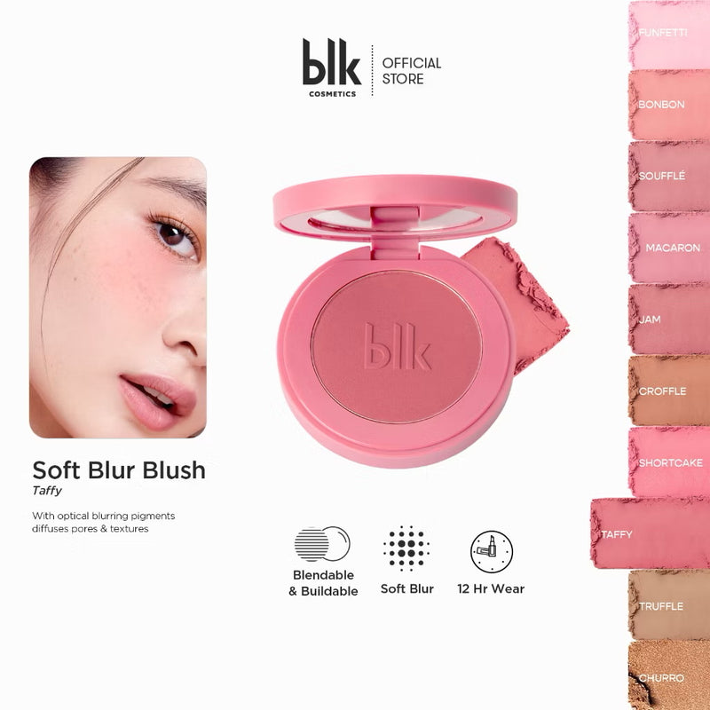 BLK Cosmetics Soft Blur Powder Blush