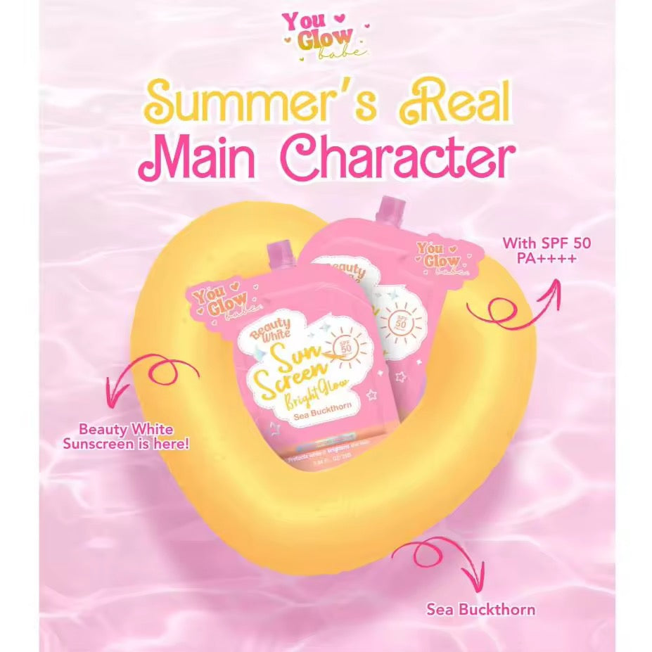 You Glow Babe Beauty White Sunscreen SPF50 PA+++