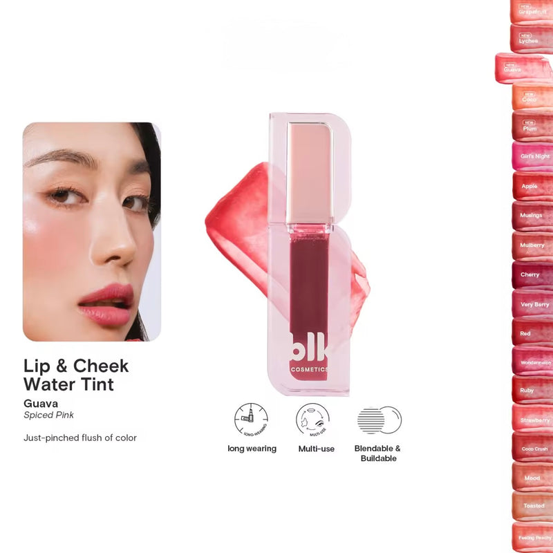 BLK Cosmetics Fresh Lip and Cheek Water Tint