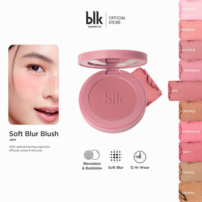 BLK Cosmetics Soft Blur Powder Blush