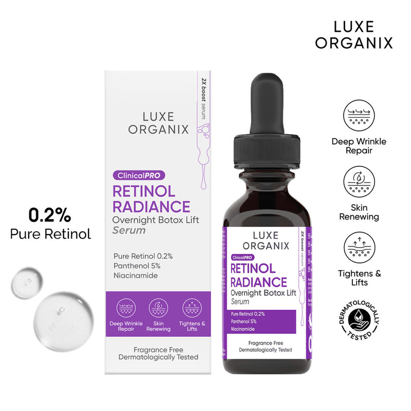 Luxe Organix Retinol Radiance Serum